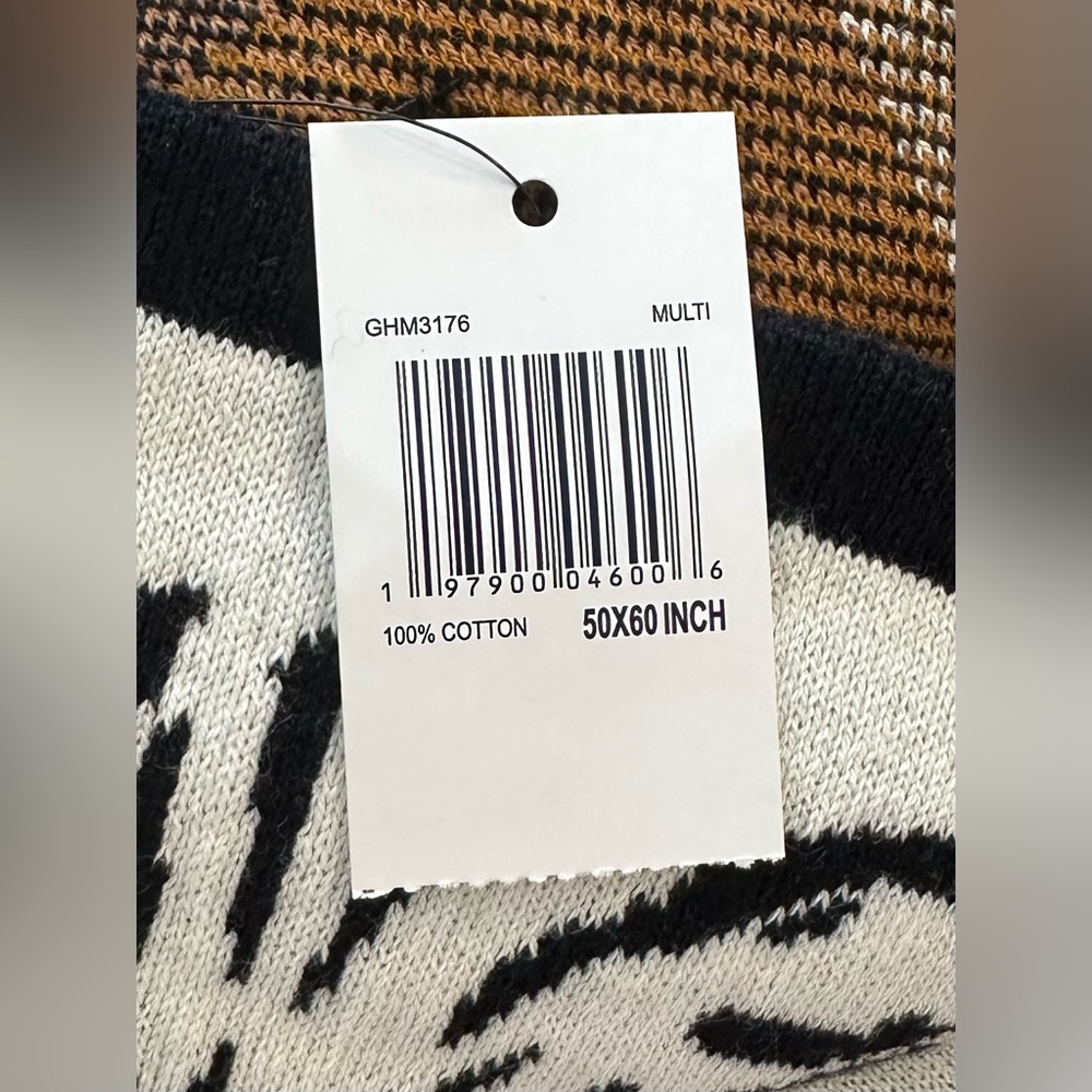NWT Magaschoni Animal Print 50”x60” Blanket - Picture 3 of 3